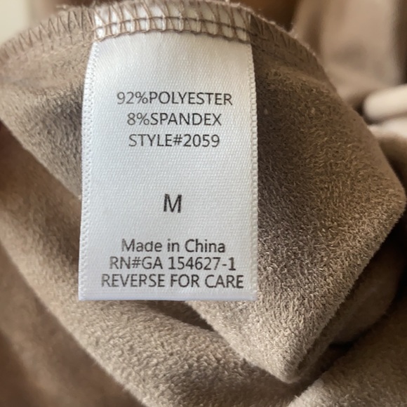 Joh Apparel Aurora Suede Dress - Picture 5 of 6